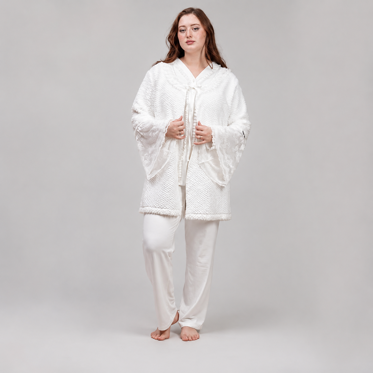 Ensemble Homewear 3 Pièces Rosa – Élégance & Confort