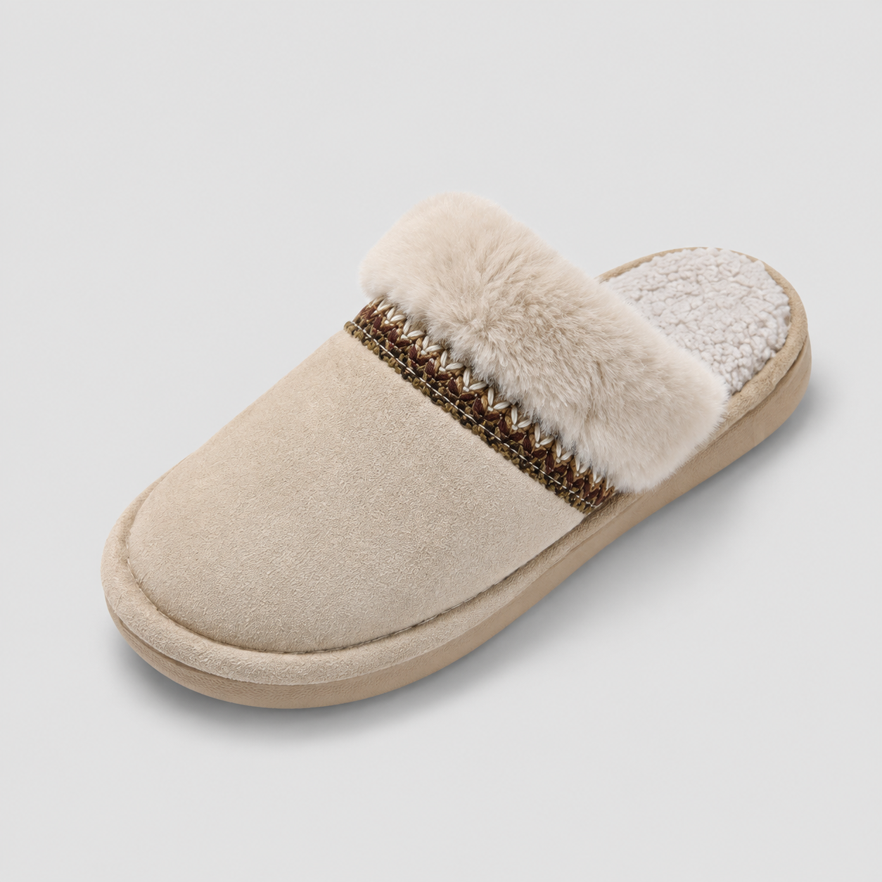 Pantoufles Femme Fourrées Genoa – Douceur & Confort