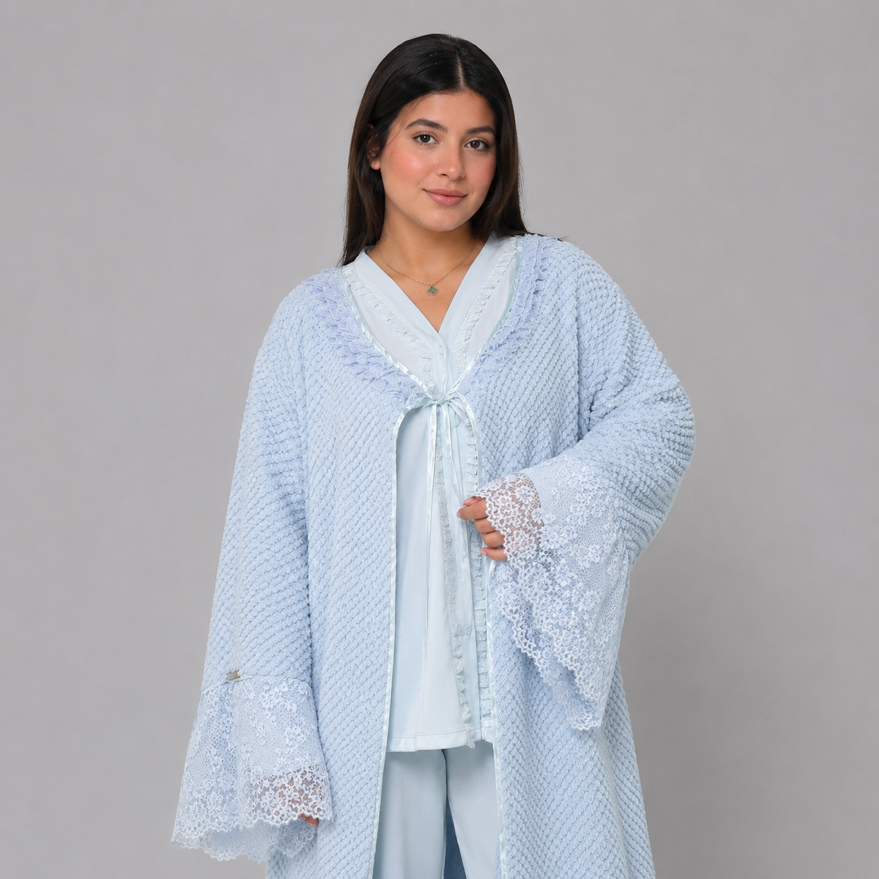 Ensemble Homewear 3 Pièces Rosa – Élégance & Confort